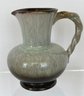 West German Pottery 422 Pitcher By Carstens Tonnieshof 5 1/4' H X 5 1/2' Including Handle