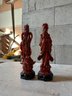 Group Of 2 Oriental Wax Candles