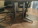 Mid Century 1950's Table And Swivel Chairs