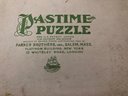 Vintage Pastime Puzzle - Parker Brothers - All Pieces