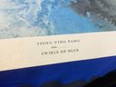 Tseng Ying Pang 1916 Swirls Of Blue Print #1