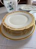 Collection Of Antique Hand-gilded Porcelain, Some Limoges