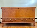 19th Century Chest With 3 Lower Drawers