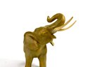 RARE - Royal Dux Golden Elephant - Beautiful Tusks And Trunk Up For Luck