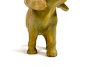 RARE - Royal Dux Golden Elephant - Beautiful Tusks And Trunk Up For Luck