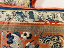 Set Of Silk Decorative Pillows Made From An Antique Kimono