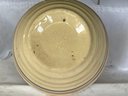 Lot Of 3 Vintage Yellow Ware Pottery Bowls 1 Robinson Ransbottom