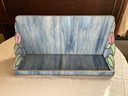 Lovely Pair Of Stained Glass Book Cases