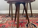 Mid Century Style Side Wood Side Tables - Set Of 3