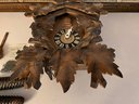 German Carved Wood Cuckoo Clock