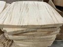 Grouping Of 3 Wormy Maple Chair Seats Lot # 4