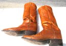 Tony Llama Mens Cowboy Boots Tooled Leather