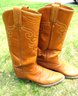 Tony Llama Mens Cowboy Boots Tooled Leather