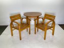 A Charming Mid Century Modern Child's Table And Chair Set By Erbacher Erzeugnis