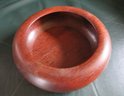 Hand Turned Wood Low Bowl