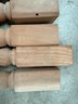Group Of 8 Cherry Table Legs Lot # 2