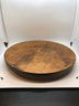 12' All Vermont Birch Wood Lazy Susan From Weston Bowl Mills VT.