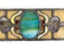 5x24 Antique Leaded Stained Glass Panel