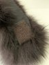Pair Of Fur Cuffs With Velcro Fasteners