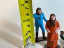 4 PLASTIC PLANET OF THE APES ACTION FIGURES 2 DO NOT STAND UP