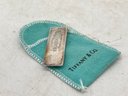 A Vintage Sterling Silver Money Clip By Tiffany & Co, Engraved Castlerigg