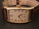 Vintage 1940s Hamilton 'Donald' Wristwatch, 14k Solid Gold Case