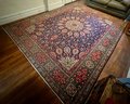 Large Vintage Authentic Persian Rug (10 X 12.5 Feet)
