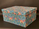 A Pretty Fabric Covered Storage Box