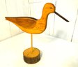 Solitary Sandpiper Decoy Signed George?