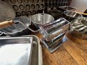 Baking Pans, Pasta Machine & More, Mostly Vintage