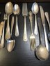28 Misc. Silverplate And Stainless Steel Silverware