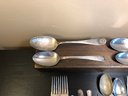 28 Misc. Silverplate And Stainless Steel Silverware