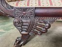 An Antique Carved Mahogany Duncan Phyfe Settee