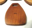 MCM Wood Cork Wood Coasters With Stand