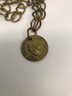 2 - 1789-1797 1st President U.S.A George Washington Gold Tone Holed Coin/Medal