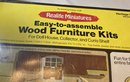 Pair Of Sealed Vintage 1970s REALIFE MINIATURES Dollhouse Wood Furniture Model Kits
