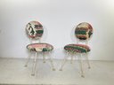 A Pair Of Fabulous Mid Century Modern Child's Chairs
