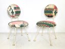 A Pair Of Fabulous Mid Century Modern Child's Chairs