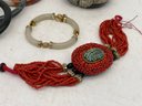 Vintage Jewelry - Jade, Agate, And More - 'e'