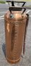 Vintage Circa 1930s EMPIRE Copper And Brass Fire Extinguisher- Complete In Very Good Condition