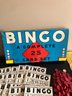 Milton Bradley Bingo Game/1936 - All 'chips' Included