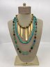 Turquoise And More Stone Necklaces