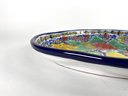 Hand Painted Mexican Oval Platter - Artist Signed