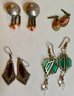 Over 25 Pairs Earrings, Some Vintage