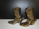 Great Pair Of SCC Brass Cowboy Boots