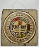 Antique Wood Carnival Sign For Test Grip Strength Game