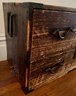 Antique Solid Wood Travel Chest