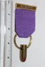 Unusual Member Military Style Award Ribbon Badge With Heavy Bullet