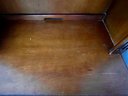 Tall Dark Wood Bookcase With Two Drawer Chest/File Drawer  32'L X 22.5'D X 80'H