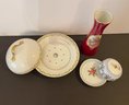 Vintage Limoges Porcelain Trio